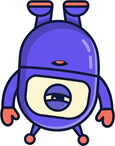 The kitstarter robot, slumped and tired of cleaning up after its own over-building